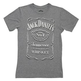 T-shirt uomo o ragazzo originale Jack Daniel's