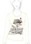 T-shirt donna manica lunga Looney Tunes WB 11801TW Titti BIANCO