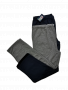 Pantalone tuta calibrato misure XXXXL felpato 100% cotone invernale RIGI 8202/C