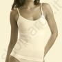 Camisole in cotton and elasthane, with fine straps Intimidea 210734