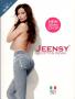 Jeensy slim Fit Rory leggings modellante effetto jeans delave' NERO