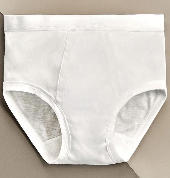 AXIOM Slip Uomo In Puro Cotone Filo Di Scozia, Bianco, Taglia 7 - 4