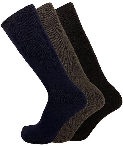 3 paia Calzettoni in pile unisex gamba lunga isolanti caldissimi V250