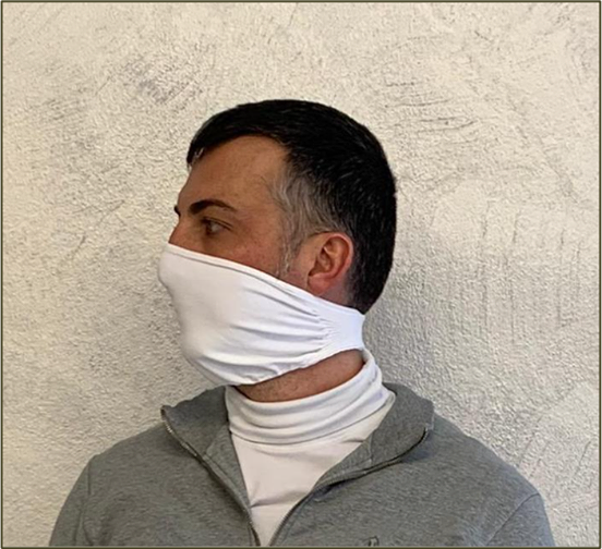 Mascherina Protettiva multiuso, lavabile batteriostatico traspirante FAP Mascherine Emergenza Covid-19