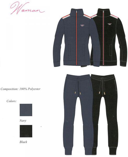 Tuta donna caldissima in pile invernale Scuola Nautica Italiana HM211