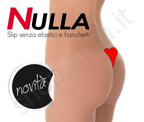 Slip invisibile adesivo senza elastici e fianchetti NULLA