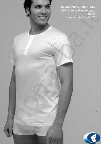 Maglia Serafino 3 bottoni Fragi