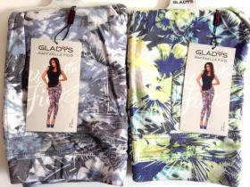 Leggings jeans stampati leggeri con fiori primavera estate Gladys 1028