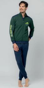 Tuta primaverile leggera per uomo tutta aperta cotone Lotto LA1076