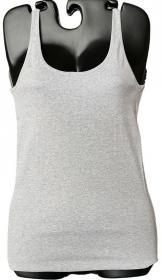 Canotta donna intimo o esterno spalla media 100% cotone Magal 12125 Blue Jeans