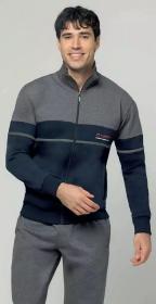 Tuta per uomo in cotone felpato invernale casa sport e tempo libero Lotto 2040