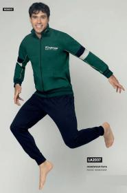 Tuta per uomo in cotone felpato invernale casa sport e tempo libero Lotto 2037