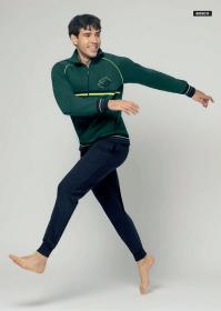 Tuta per uomo in cotone felpato invernale casa sport e tempo libero Lotto 2041