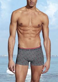 Boxer cotone elasticizzato con elastico esterno Scuola Nautica Italiana 2368