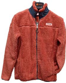 Giacca donna agnellato sherpa coral fleece caldissima Paterson 35