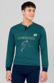 Pigiama caldo cotone invernale per ragazzo da 10 a 16 anni Lotto 4209