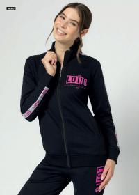 Tuta per donna in cotone felpato invernale caldo sport e tempo libero Lotto 6076