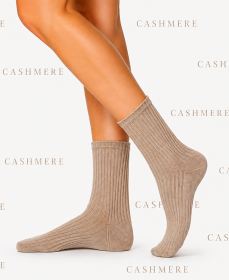 Calza Invernale Donna Gamba Corta in Misto Cashmere a Costa Inglese SC 780C