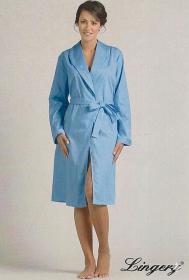 Vestaglia Calibrata 58 e 60 da Donna a Incrocio in 100% Cotone Leggero Lingerie 8740