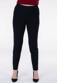 Pantalone per donna in morbida costina felpata 889-1 Made in Italy