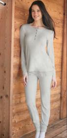 Pigiama donna in viscosa elasticizzata per tutte le stagioni elegantissimo SiLei AL15