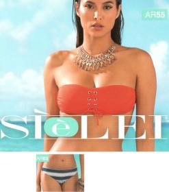 Bikini a fascia preformata e slip fisso SieLei AR55