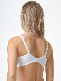 Reggiseno anallergico cotone 92% classico incrociato senza ferretto coppa B Spiman MIRA