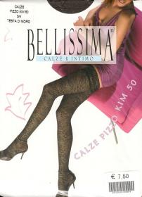 Calza autoreggente 50 den fantasia pizzo Bellissima KIM