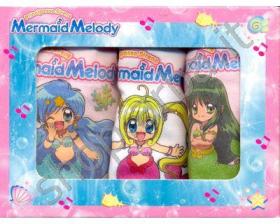 Slip Mermaid Melody per bambina 100% cotone