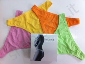 Thong with soft microfibre and elastane sixe L/XL