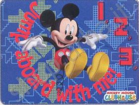 Coperta per bimbi in pile Disney 120x140 Topolino