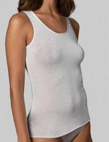 Canottiera spalla larga cashmere leggerissima ultra light molto calda SUBLYME 1413