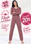 Tutone per anziani invernale femminile punto Milano "micro pile" cotone art. 1013