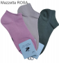3 paia di Calzini fantasmino cortissimo per donna invisibile cotone elasticizzato Beverly Hills Polo Club BHPC1300