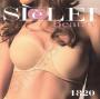 Bandeau bra SieLei Beauty art 1820 Microfiber unpadded and underwired bandeau bra with silicon provides invisible support