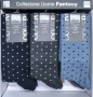 Calza lunga caldo cotone invernale con pois medi Coveri Winter Line 382