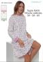 Camicia da notte misura calibrate in caldo cotone 100% invernale interlock Maristella 5634XL Camicia da notte misura calibrate in caldo cotone 100% invernale interlock Maristella 5634XL