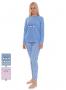 Pigiama cotone invernale donna interlock 100% cotone Maristella 5683 Pigiama cotone invernale donna interlock 100% cotone Maristella 5683