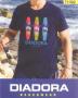 T-shirt uomo o ragazzo DIADORA originale 71392 GRIGIO