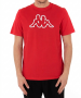 T-shirt Uomo Kappa Manica Corta Logo Cromen Tinta Unita Puro Cotone