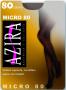 80den opaque tights in soft microfiber, matte, with gussed Azira Micro 80