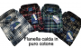Camicia in flanella per uomo calda e morbida puro cotone 100% CF05