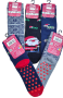 Calza antiscivolo Buon Natale per bambini spugna di cotone Coveri Pole MIX5
