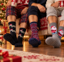 Calza antiscivolo Natale invernale per uomo cotone caldo isolante Coveri Rudolf F